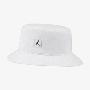 NEW! Jordan Jumpman Washed Bucket Hat White DC3687-100 Sz L/XL
